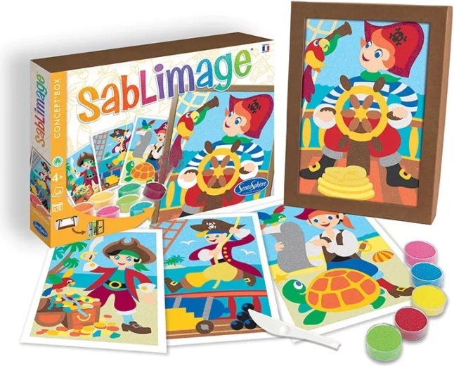Sentosphere Sablimage Piratas – cuadros de arena