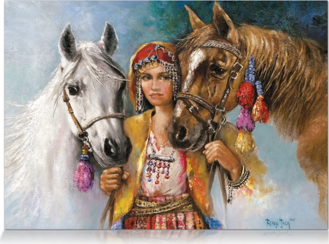 Puzzle chica rural 1000 piezas
