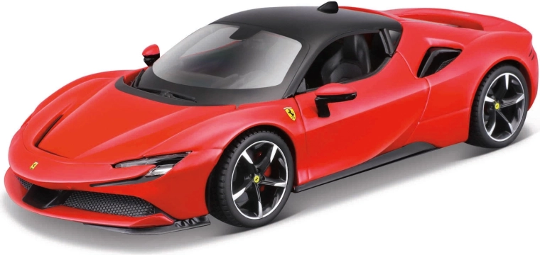 Maisto Ferrari SF90 Stradale roja kit de construcción de coche 1:24
