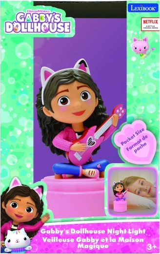 Lámpara de bolsillo 3D Lexibook Gabby’s Dollhouse