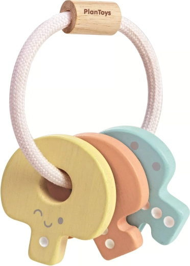 PlanToys sonajero de madera con llaves