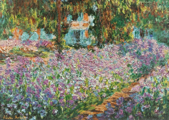 Puzle Claude Monet: El jardín de Monet en Giverny 1000 piezas