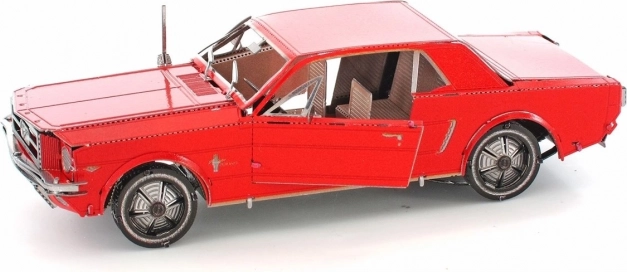 Metal Earth modelo metálico 3D Ford Mustang 1965 – rojo
