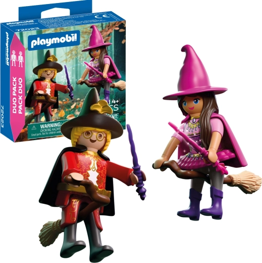Playmobil Duo Pack – mago y bruja con accesorios