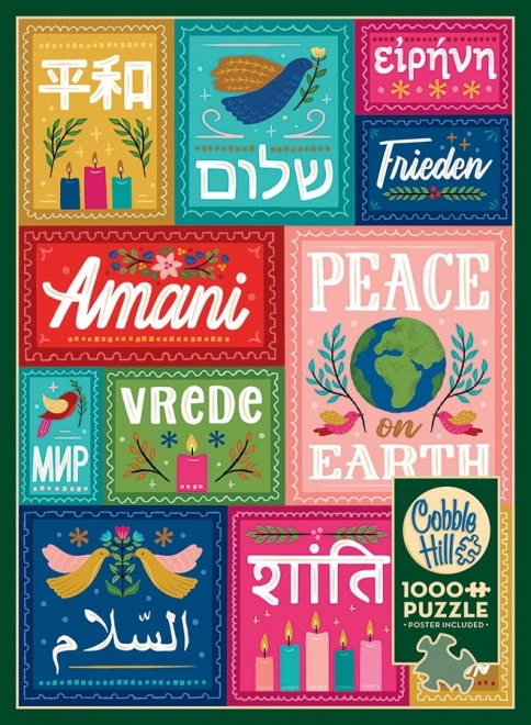 Puzzle COBBLE HILL Paz – 1000 piezas