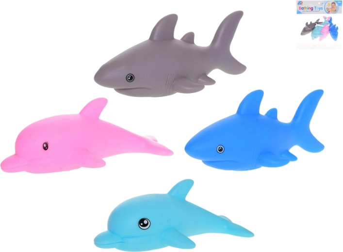 Animales marinos para la bañera – set rociador 4 uds.
