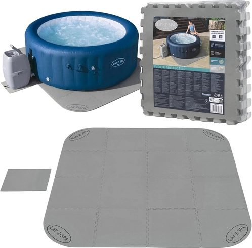 Bestway alfombrilla protectora para LAY‑Z‑SPA puzzle 196 × 196 cm