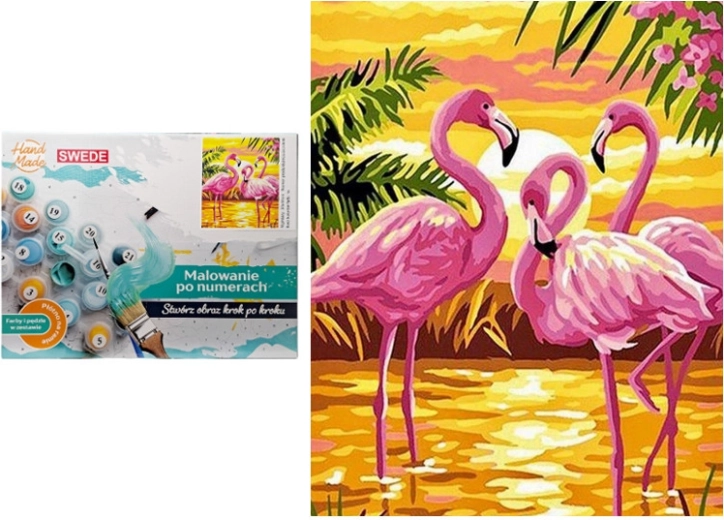 Pintura por números Flamencos