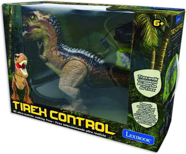 Lexibook T-Rex teledirigido con efectos de humo