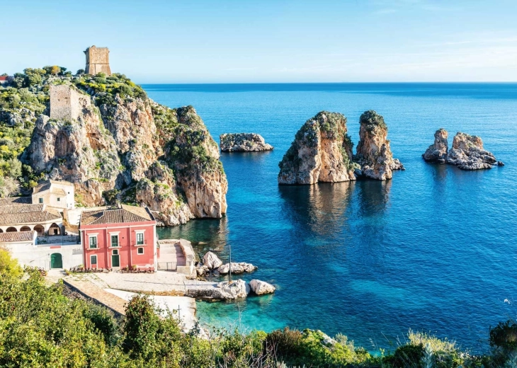 Puzzle Ravensburger Costa siciliana 1000 piezas
