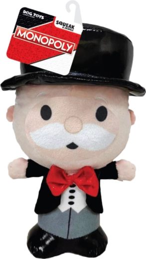 Juguete para perros Hasbro Monopoly Mr. Money 18 cm