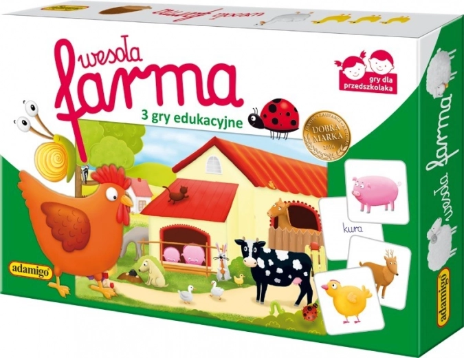 Wesoła Farma - juego educativo para niños de Adamigo
