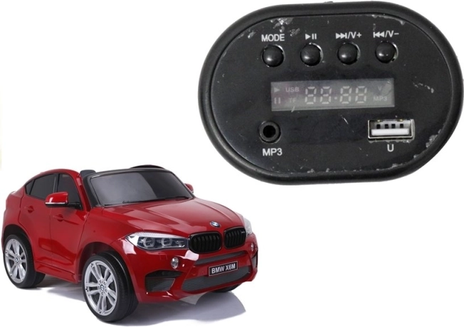 Panel de audio para BMW X6M