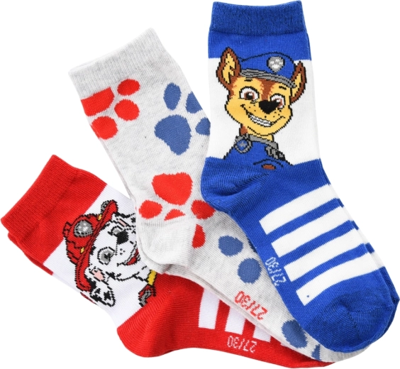 Set de 6 pares de calcetines infantiles de La Patrulla Canina (Paw Patrol)