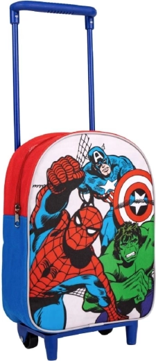 Mochila de viaje infantil con ruedas Cerdá Avengers 29 cm