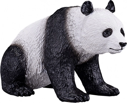 Figura de panda grande de plástico resistente