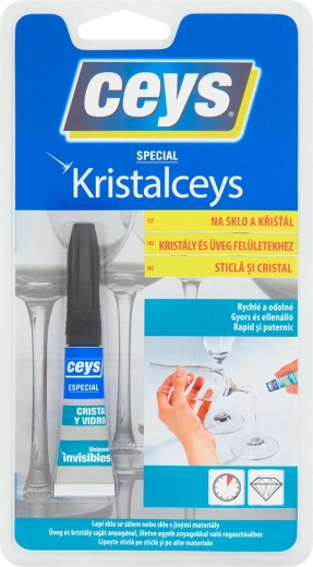 Pegamento para vidrio 3 g KRISTALCEYS