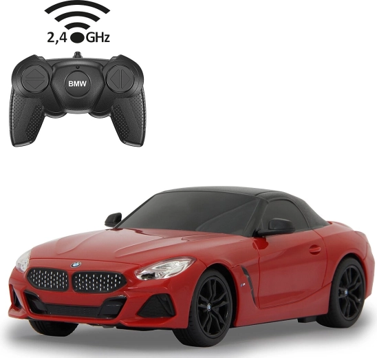 Coche RC Jamara BMW Z4 Roadster 1:24 rojo, 2,4 GHz