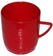 Taza de plástico con ruedas 0,3 l – mix de colores