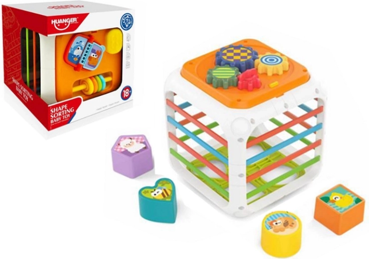Cubo: clasificador de formas para los más pequeños