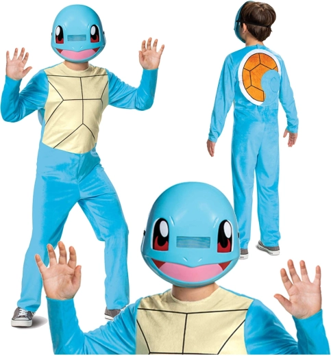 Disfraz infantil Pokémon Squirtle Kigurumi – Talla 126–136 cm