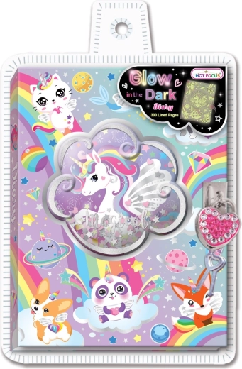 Diario secreto con candado Unicornio