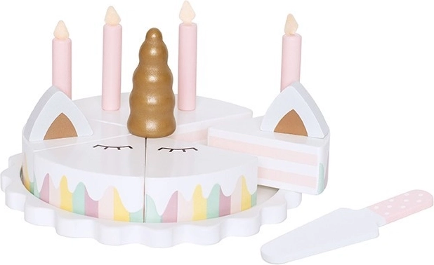 Jabadabado tarta de madera unicornio