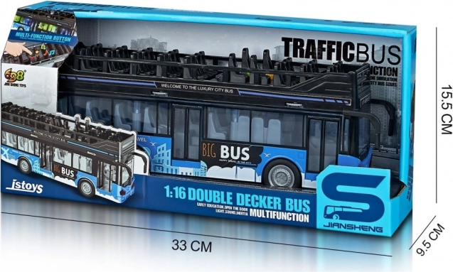 Autobús con efectos de luz y sonido para niños