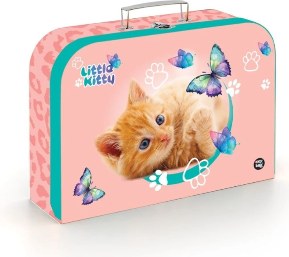 Maletín infantil laminado 34 cm – gato