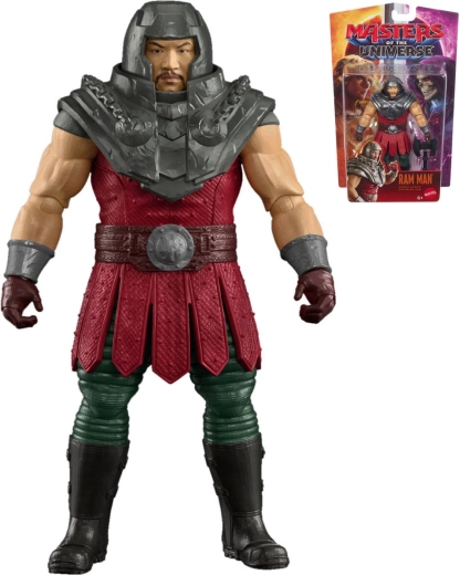 Figura de acción articulada Ram Man de Mattel Masters of the Universe