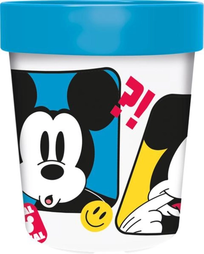 Vaso de plástico MICKEY con base antideslizante 260 ml