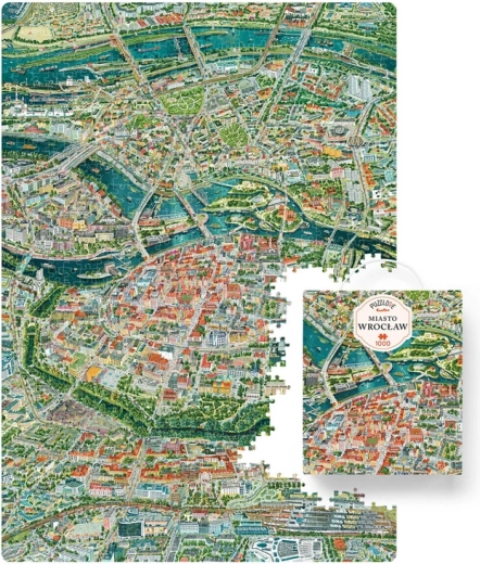 CzuCzu Puzzlove ciudad de Breslavia 1000 piezas