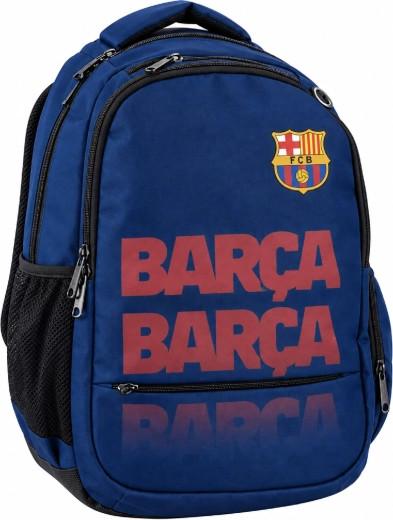 Mochila estudiantil FC Barcelona Barça azul marino 30 l