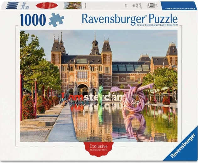 Puzzle Ravensburger Rijksmuseum en Ámsterdam 1000 piezas