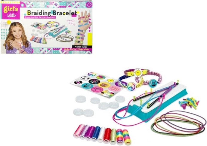 Set creativo para hacer pulseras