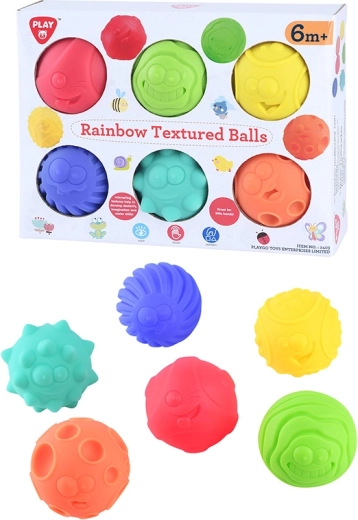 Playgo cubos sensoriales blandos 6 uds