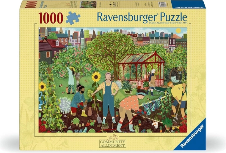 Puzzle Ravensburger Trabajo en el jardín 1000 piezas