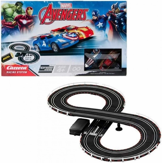Circuito de carreras Carrera GO Avengers 2,4 m