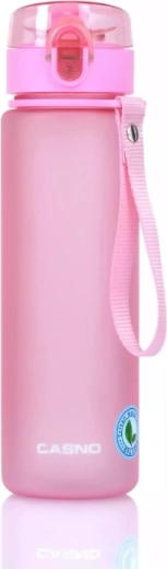 Botella de tritán Casno Missouri 560 ml rosa - 1 pieza