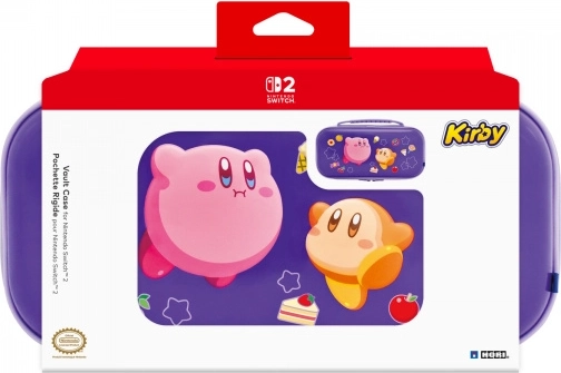Funda HORI Vault Case Kirby and Waddle Dee para Nintendo Switch 2