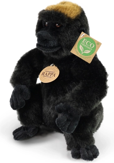 Gorila de peluche sentada 23 cm eco-friendly