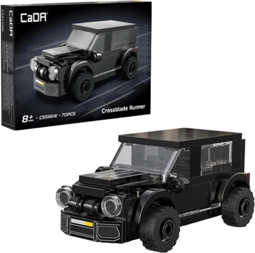 CaDA kit de construcción coche Crossblade runner (70 piezas)
