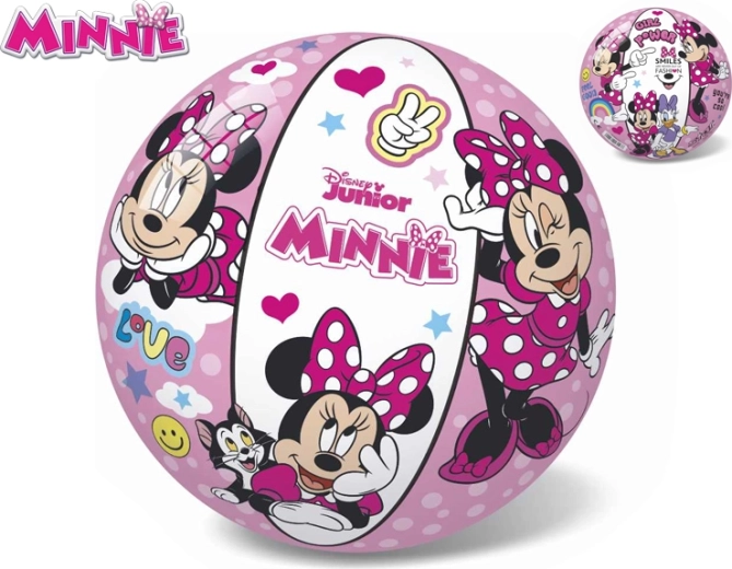 Pelota de goma infantil Minnie de 23 cm