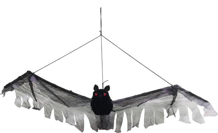 Decoración colgante de murciélago de 49 cm