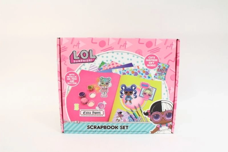 L.O.L. Surprise set creativo para decorar un cuaderno