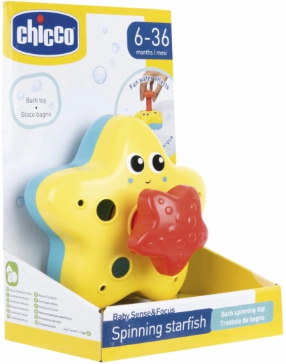 Estrella de mar giratoria para el agua Chicco