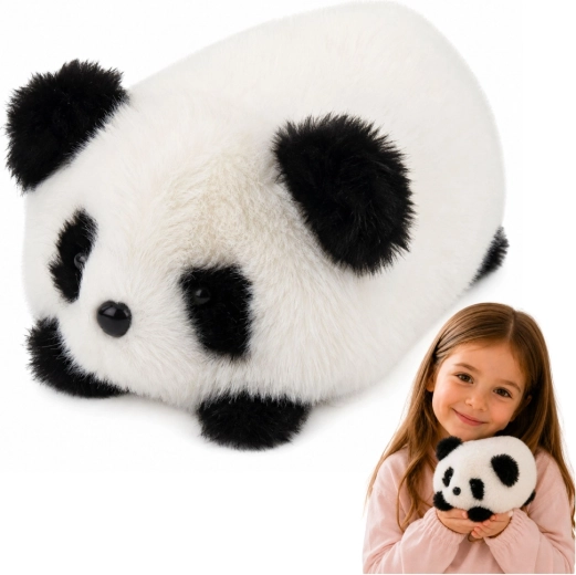 Panda de peluche blanca y negra 16 cm - 1 pieza