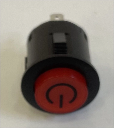 Interruptor protector JAMARA para vehículos eléctricos infantiles Vespa/Fiat 500/Q8 - 1 pieza