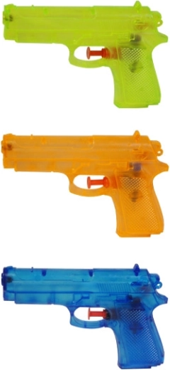 Pistola de agua de plástico 14 cm