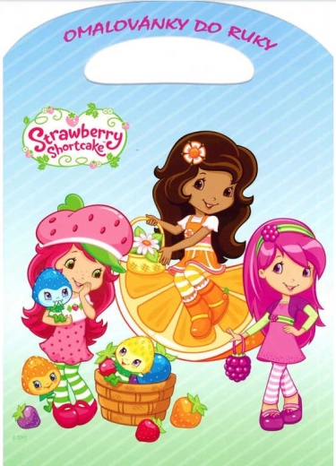 Akim libro para colorear de mano A4 Frutillita (Strawberry Shortcake) - 1 unidad
